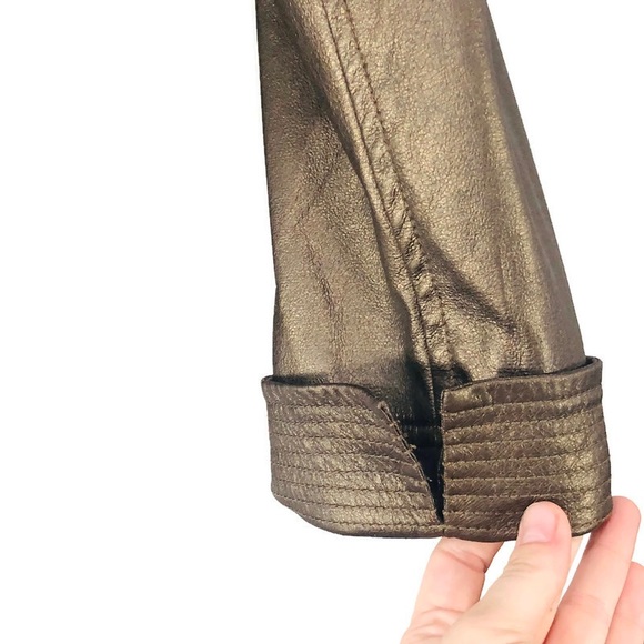Sharon Young Bronze Metallic Lightweight Blazer! - Picture 5 of 8